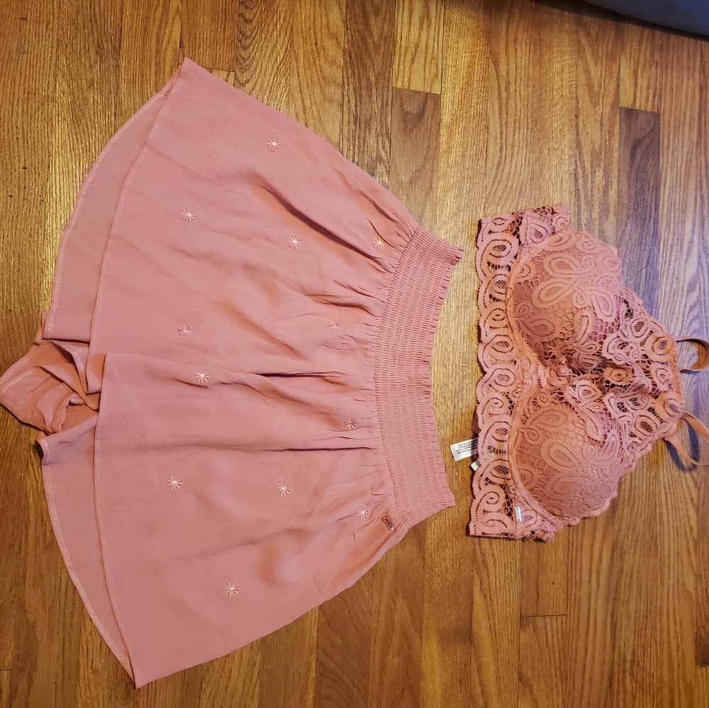 Pink Victoria Secret outfit like new